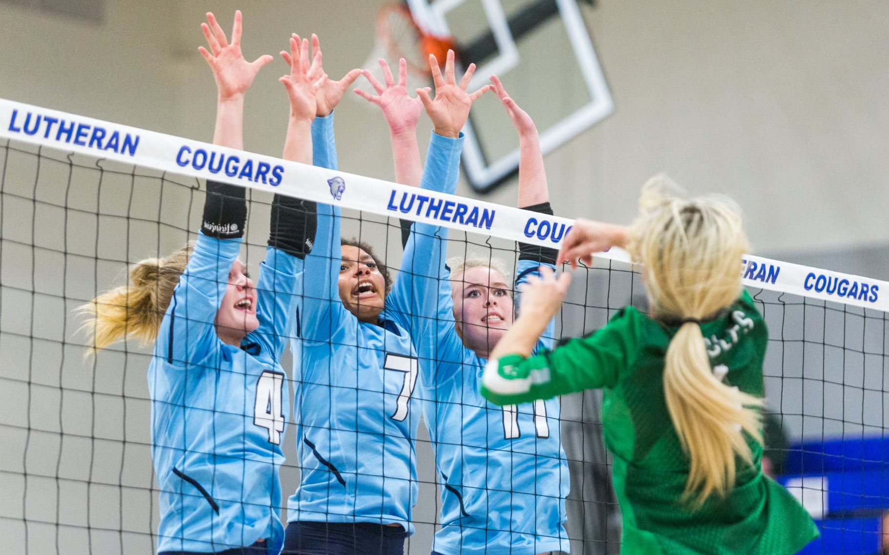 Class 3 District 7 girls volleyball championship